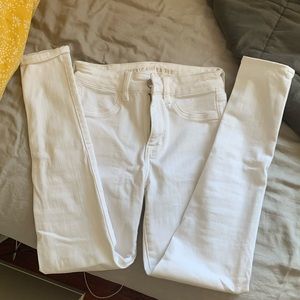 AE White Jeggings